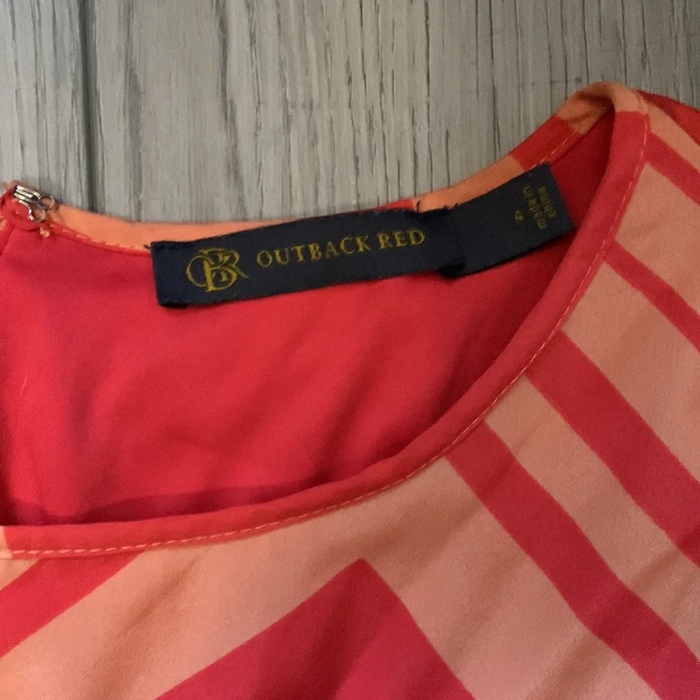 Outback Red Dress Size 4 - Picture 2 of 4